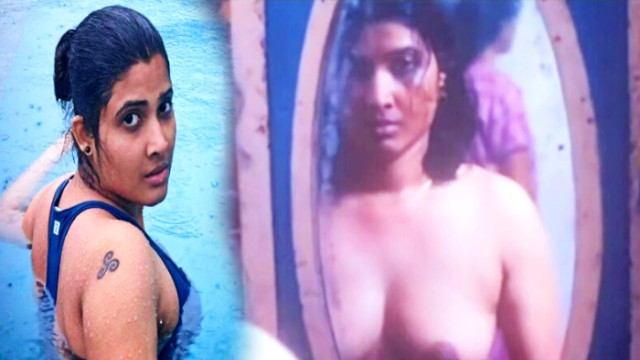 Malayalam and Tamil Movie Actress Divya Prabha Boobs Visible Clip Leaked